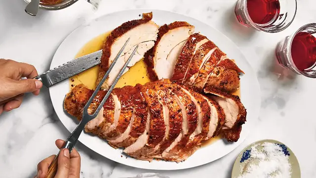 Video thumbnail for Roasted Turkey Breast Recipe