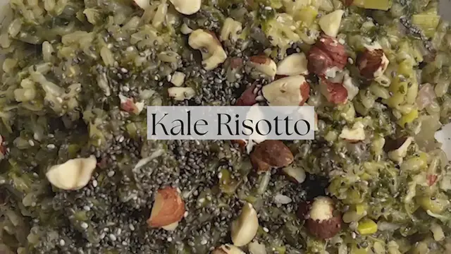 Video thumbnail for Kale Risotto