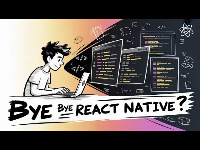 Video thumbnail for This React Native Alternative is SHOCKINGLY Good! Build iOS, Android & Web Apps with LynxJS 🚀