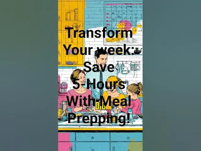 Video thumbnail for Transform Your Week: Save 5 Hours with Meal Prepping! #motivation #levelupyourlife #facts