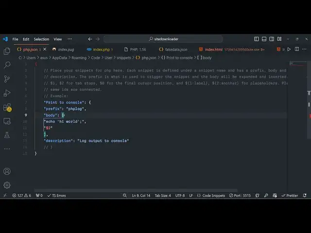 Video thumbnail for Visual Studio Code Tutorial to Create Code Snippets to Save Time and Efficient