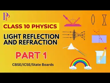 'Video thumbnail for Light reflection and refraction-I | Class 10 physics'