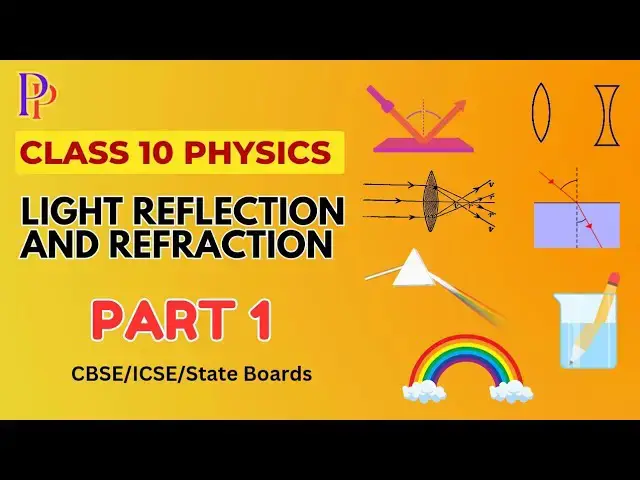 'Video thumbnail for Light reflection and refraction-I | Class 10 physics'