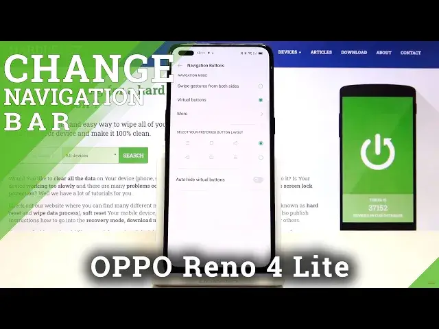 Video thumbnail for How to Customize Navigation Bar in OPPO Reno 4 Lite – Navigation Key Personalization