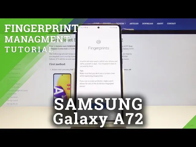 Video thumbnail for How to Add Fingerprint in SAMSUNG Galaxy A72 – Find Biometrics Settings