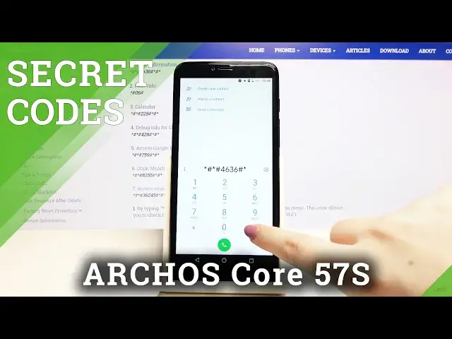 Video thumbnail for How to Use Secret Codes on ARCHOS Core 57S?