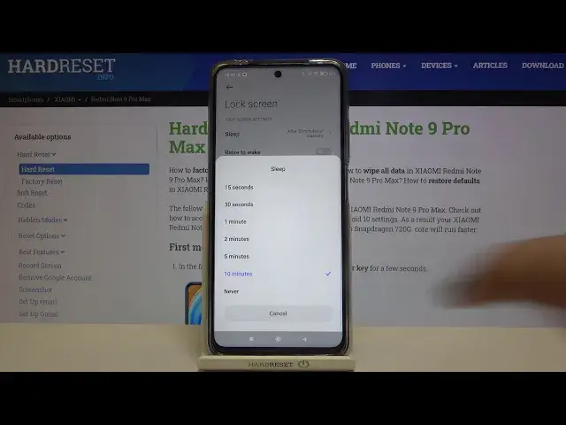 Video thumbnail for How to Change Screen Timeout in XIAOMI Redmi Note 9 Pro Max – Customize Display Settings