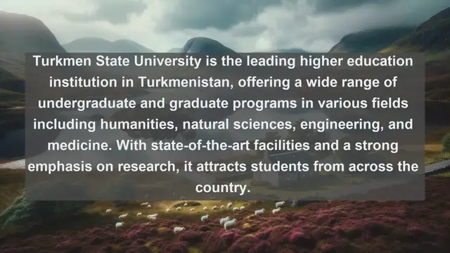 Video thumbnail for Discovering Academic Excellence: Top 10 Universities in Turkmenistan