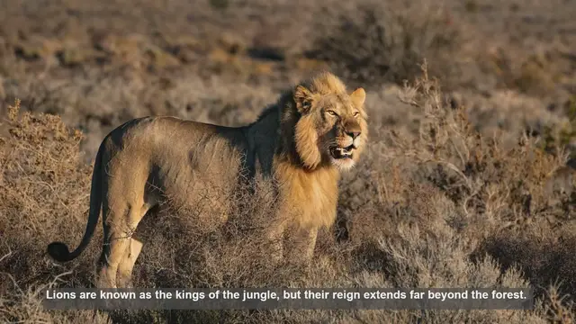 Video thumbnail for 10 Powerful Physical Traits That Make Lions Supreme Hunters