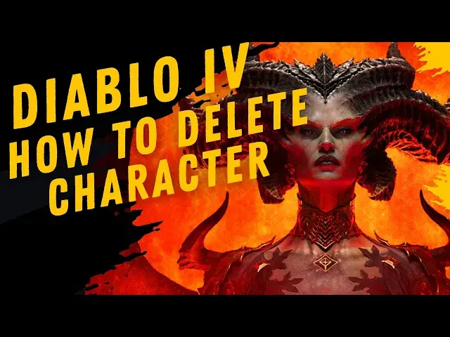 Video thumbnail for How To Delete Character In Diablo IV