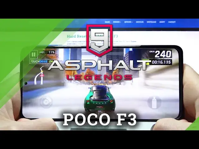 'Video thumbnail for Test Game Asphalt 9 on Xiaomi POCO F3 | Snapdragon 870 | 6GB RAM | Gameplay - FPS Check'