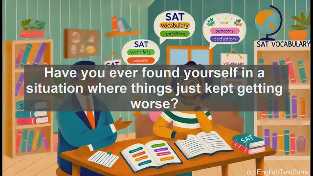 Video thumbnail for 5000 Must Know SAT Vocabulary - Exacerbate: How to Use This SAT Vocabulary Word Correctly