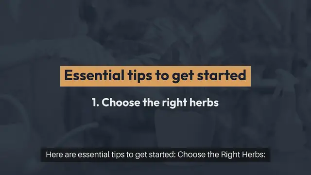 Video thumbnail for Indoor Herb Gardening For Beginners