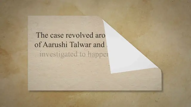 'Video thumbnail for Connecting The Dots Of The Aarushi Talwar Case'
