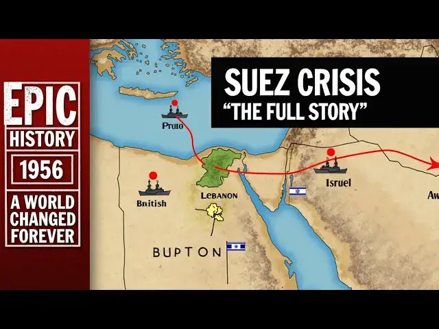 Video thumbnail for How the Suez Canal Changed the World Forever | History Reawakened  #suezcanal #HistoryFacts #trade