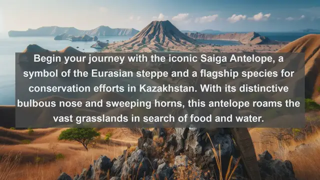 Video thumbnail for Unveiling Kazakhstan's Wildlife Wonders: Top 10 Native Animals Revealed