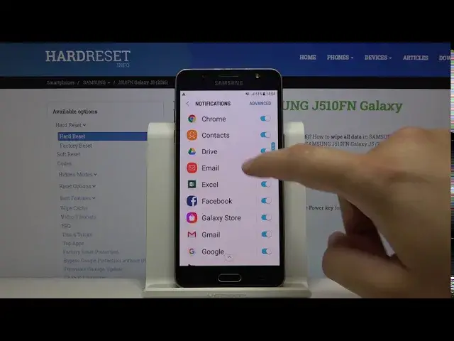 Video thumbnail for How to Enter Notifications Settings in Samsung Galaxy J5 2016 – Customize Notifications