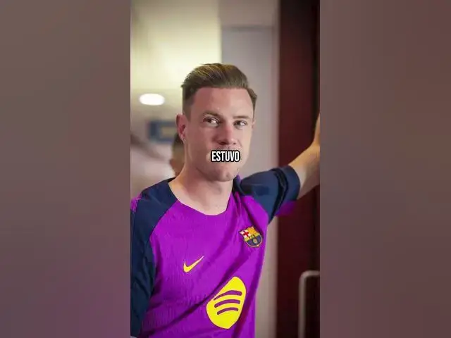 Video thumbnail for TER STEGEN SIGUE SIN ENTRENAR CON EL GRUPO