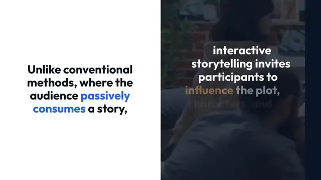 Video thumbnail for Interactive Storytelling Experience