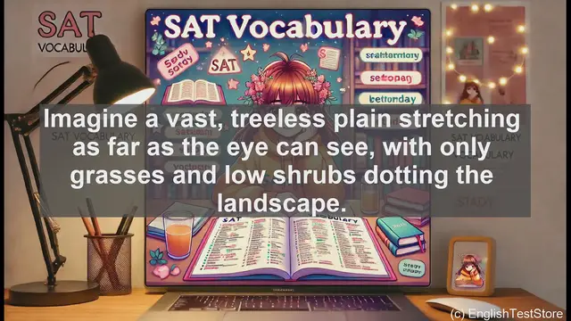 Video thumbnail for 5000 Must Know SAT Vocabulary - SAT Vocabulary: Understanding 'Steppe' - A Key Geographical Term