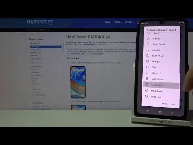Video thumbnail for Default Notification Sounds in UMIDIGI A9 – List of Notification Tones