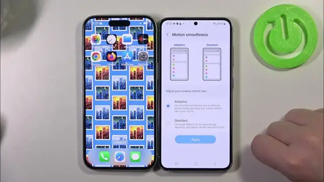 Video thumbnail for How to Choose: iPhone 15 vs. Samsung Galaxy S23 - Display Refresh Rate Comparison!
