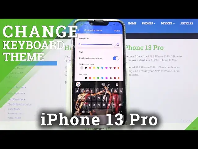 Video thumbnail for How to Customize Keyboard Theme on iPhone 13 Pro – Download & Install Gboard app