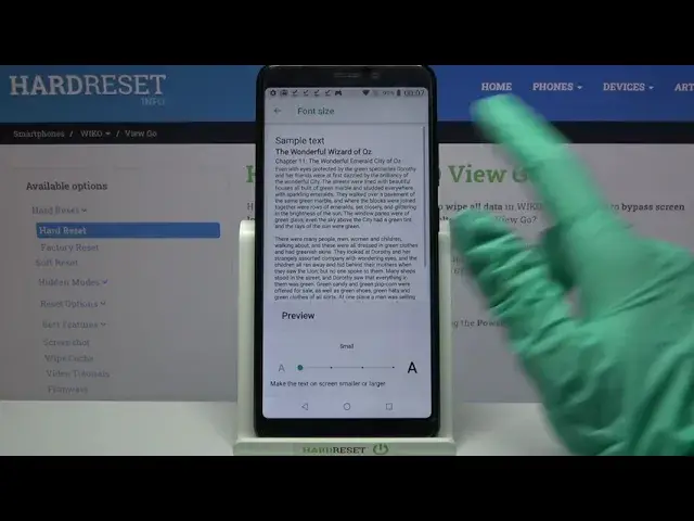 Video thumbnail for New Font Size – WIKO View Go and Display Functions