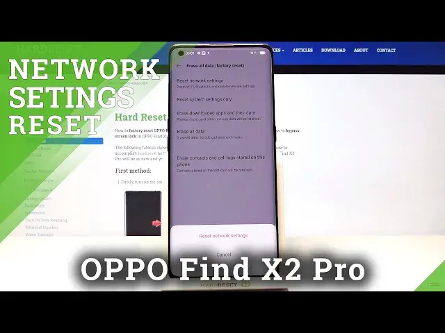 'Video thumbnail for How to Reset Network Settings in OPPO Find X2 Pro – Reset Connection'
