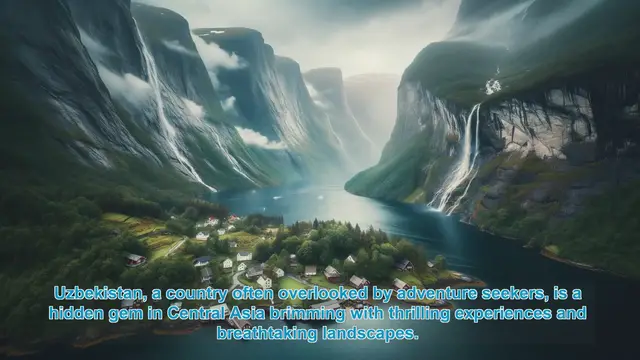 Video thumbnail for Discover Uzbekistan's Top 10 Adventure Destinations