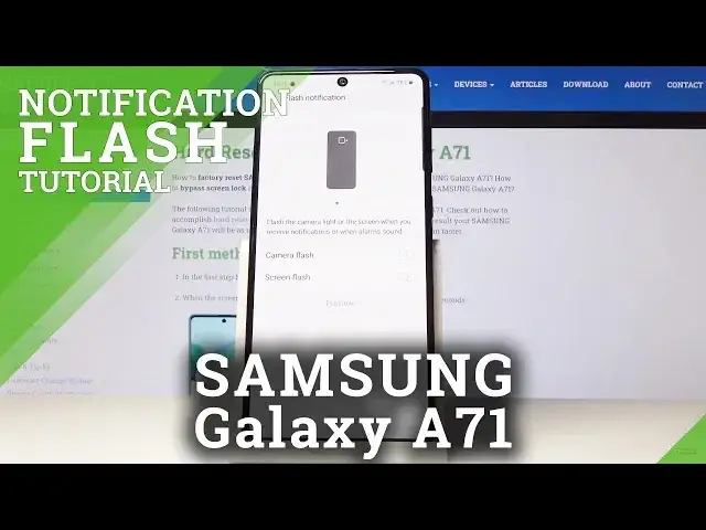 Video thumbnail for How to Allow LED Notification in SAMSUNG Galaxy A71 – Flash Notification