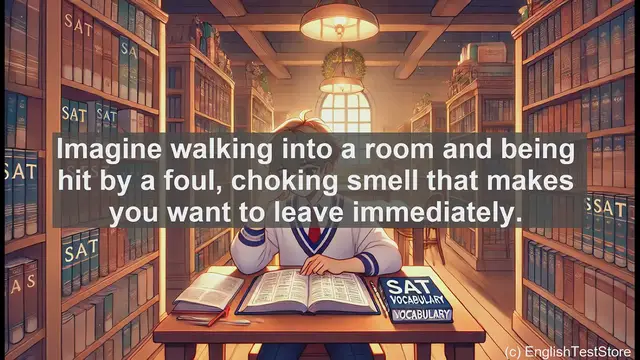 Video thumbnail for 5000 Must Know SAT Vocabulary - Noxious: Understanding a Powerful SAT Vocabulary Word