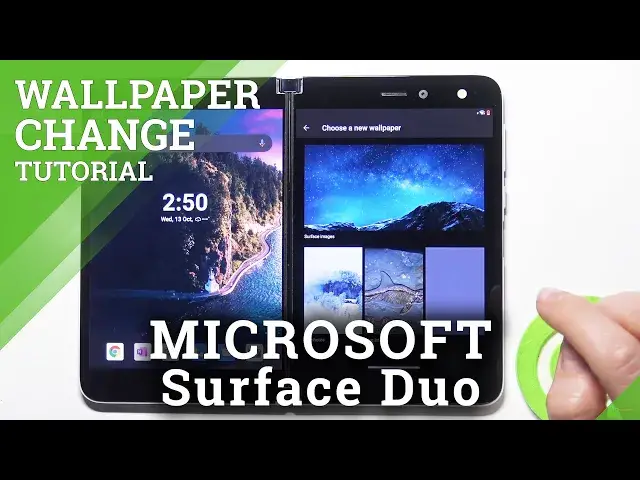 'Video thumbnail for How to Change Wallpaper on Lock Screen in MICROSOFT Surface Duo - Change Wallpaper'