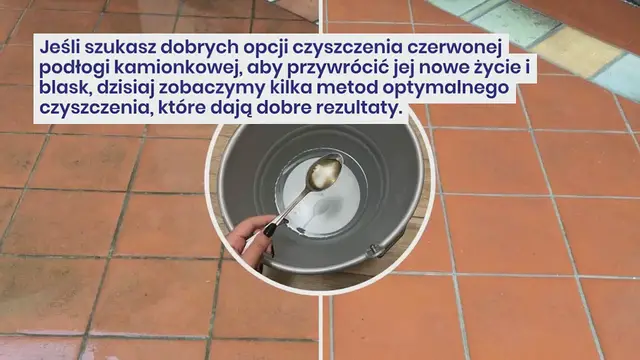 Video thumbnail for Podłoga z czerwonego gresu na balkonie, co zrobić, żeby znów błyszczała