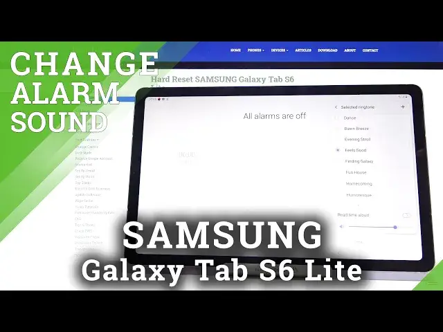 Video thumbnail for How to Change Alarm Sound on Samsung Galaxy Tab S6 Lite - Locate Alarm Sounds List