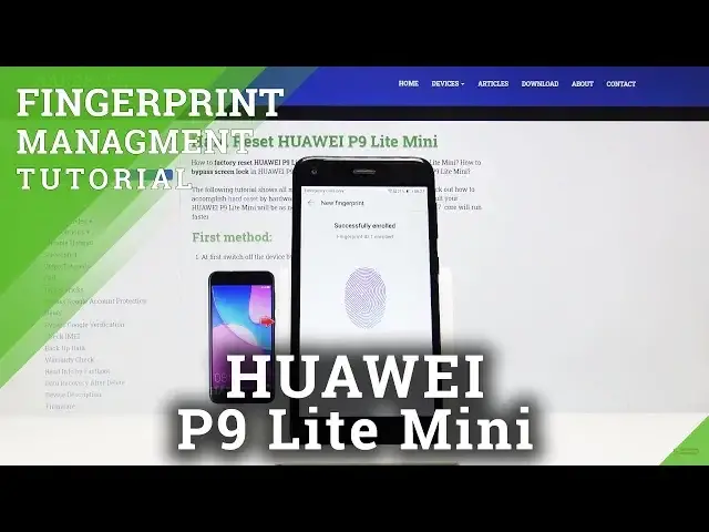 Video thumbnail for How to Set Up Fingerprint in HUAWEI P9 Lite Mini – Fingerprint Sensor
