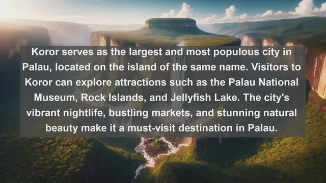 Video thumbnail for Exploring Urban Palau: Top 10 Largest Cities in the Island Paradise