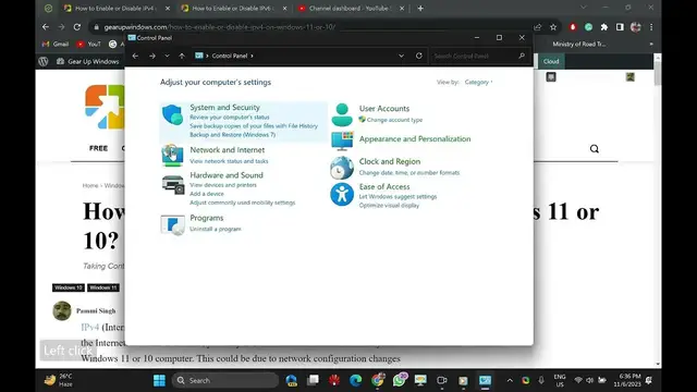 Video thumbnail for How to Enable or Disable IPv4 on Windows 11 or 10 | GrowUpWindows