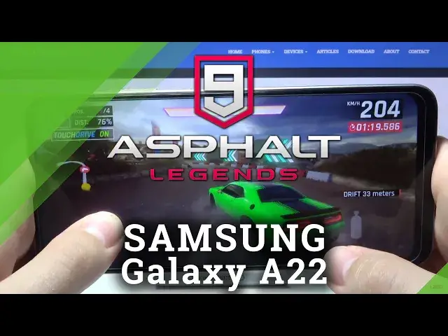 'Video thumbnail for Asphalt 9 Gameplay on SAMSUNG Galaxy A22 – Gaming Quality Checkup'