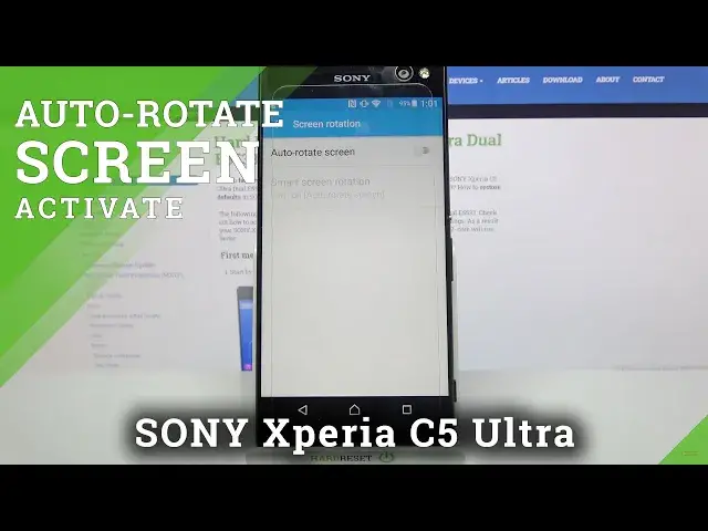 'Video thumbnail for How to Disable Auto-Rotation Screen on SONY Xperia C5 Ultra – Rotate Screen'
