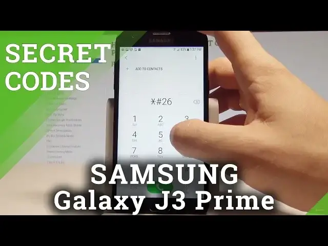 Video thumbnail for Secret Codes SAMSUNG Galaxy J3 Prime - Hidden Mode / Tricks / Tips