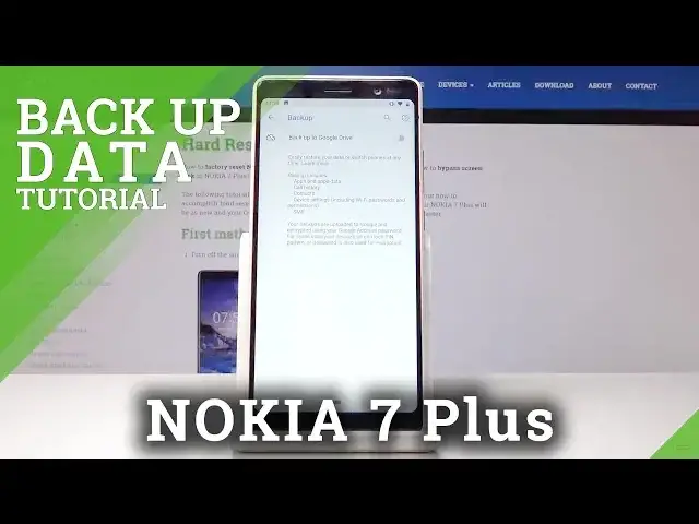 'Video thumbnail for How to Enable Google Backup in NOKIA 7 Plus - Create Backup Account'