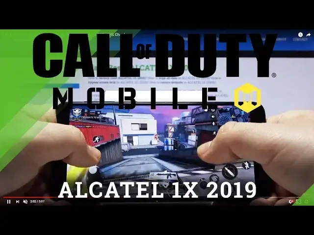 Video thumbnail for CALL OF DUTY Mobile on ALCATEL 1X 2019 | Game TEST | FPS Checkup