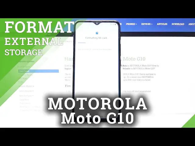'Video thumbnail for How to Format SD Card in MOTOROLA Moto G10 – Erase Memory Storage'