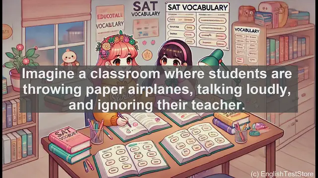 Video thumbnail for 5000 Must Know SAT Vocabulary - Misbehavior: Definition, Usage, and SAT Vocabulary Tips