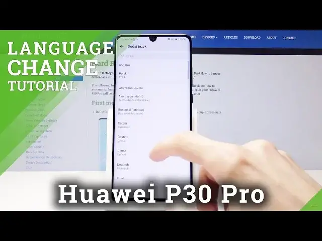Video thumbnail for How to Change Language on HUAWEI P30 Pro - List of Languages