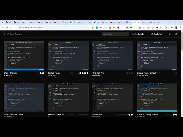 Video thumbnail for This Website Find the Best VS Code Themes with VSCodethemes.com – Customize Your Editor Like a Pro!