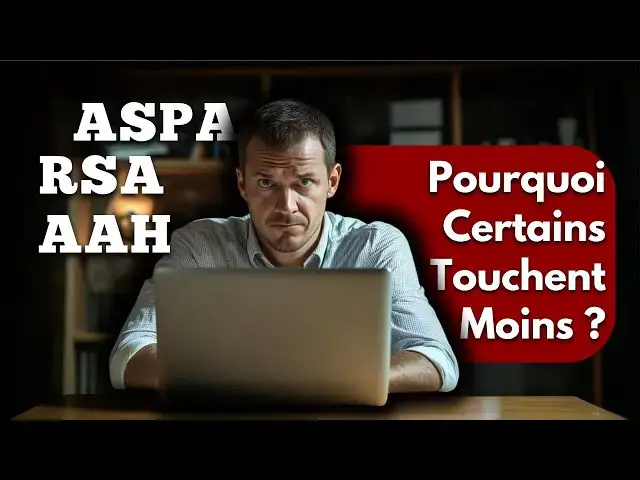 Video thumbnail for AAH, RSA, ASPA : Pourquoi Certains Touchent Moins ?