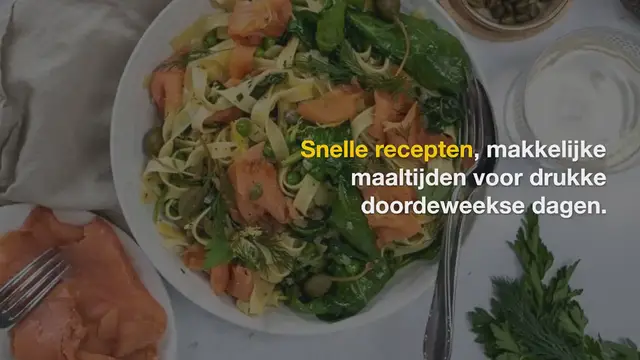 Video thumbnail for 10 x Snelle recepten