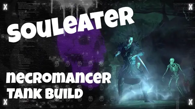 Video thumbnail for 💀'Souleater' Necromancer Tank Build | Elder Scrolls Online | Necrom